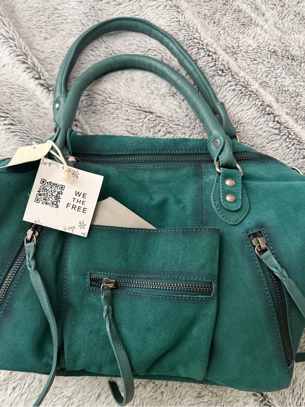 We The Free Baby Emerson Suede Tote